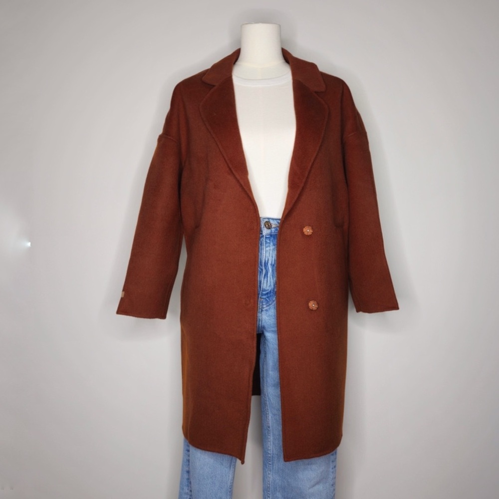 Brown Men's Overcoat